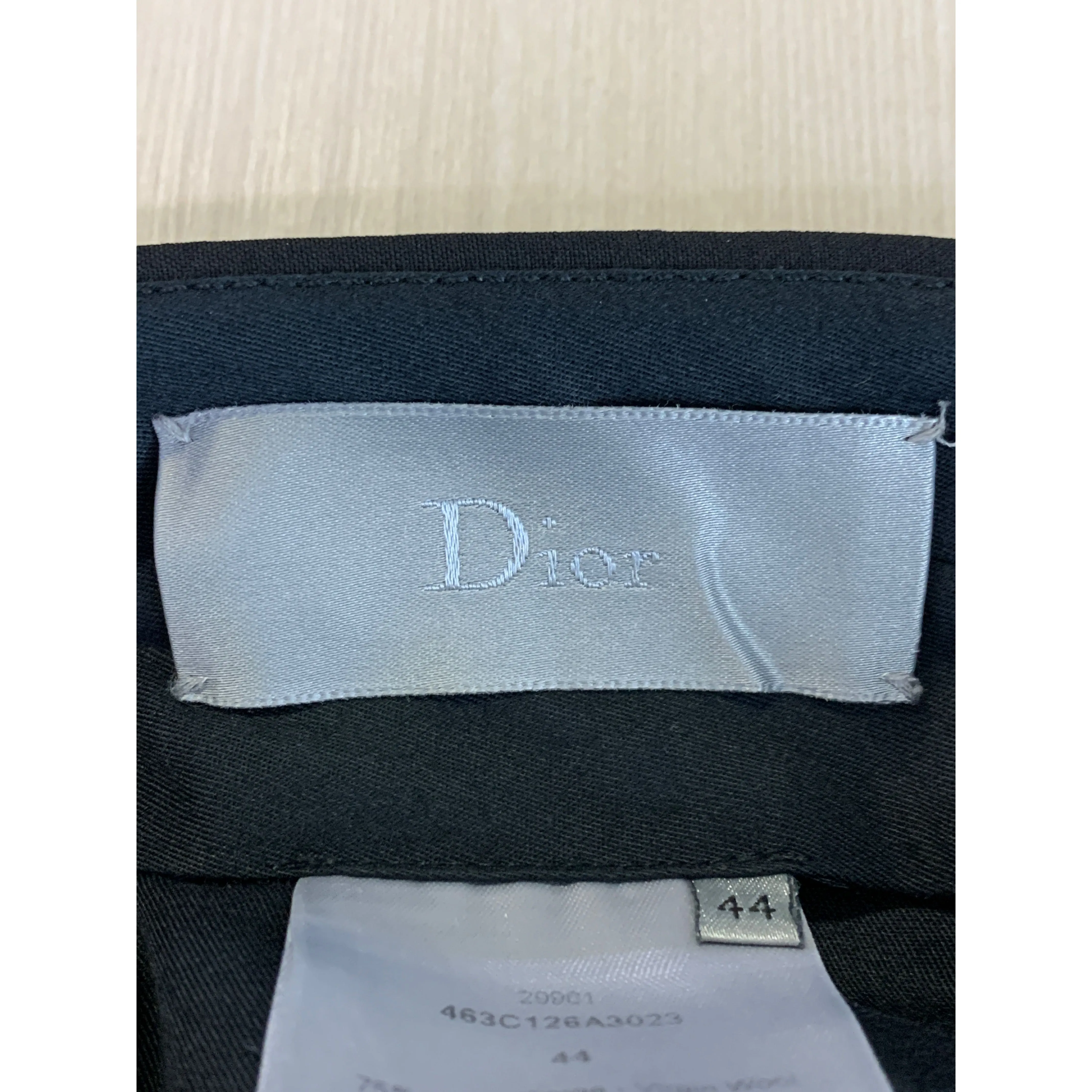 #Dior HOMME/Slacks/44/BLK/Plain