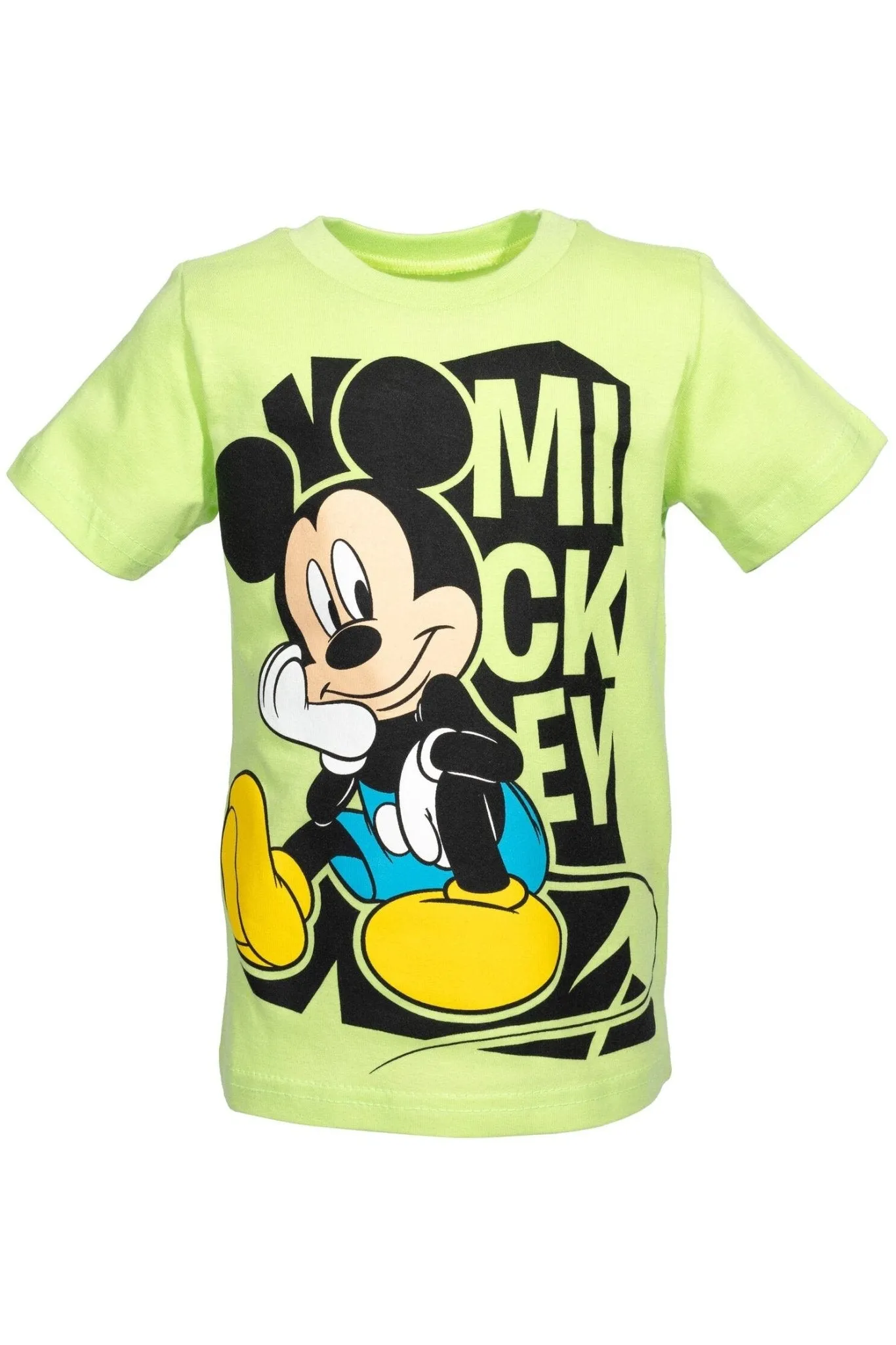 Disney Mickey Mouse Boys T-Shirt and Shorts Outfit Set Toddler to Little Kid