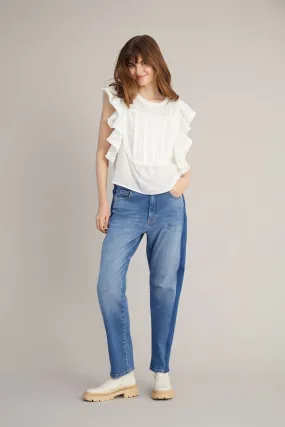 Dita Two-Tone Boyfriend Jeans