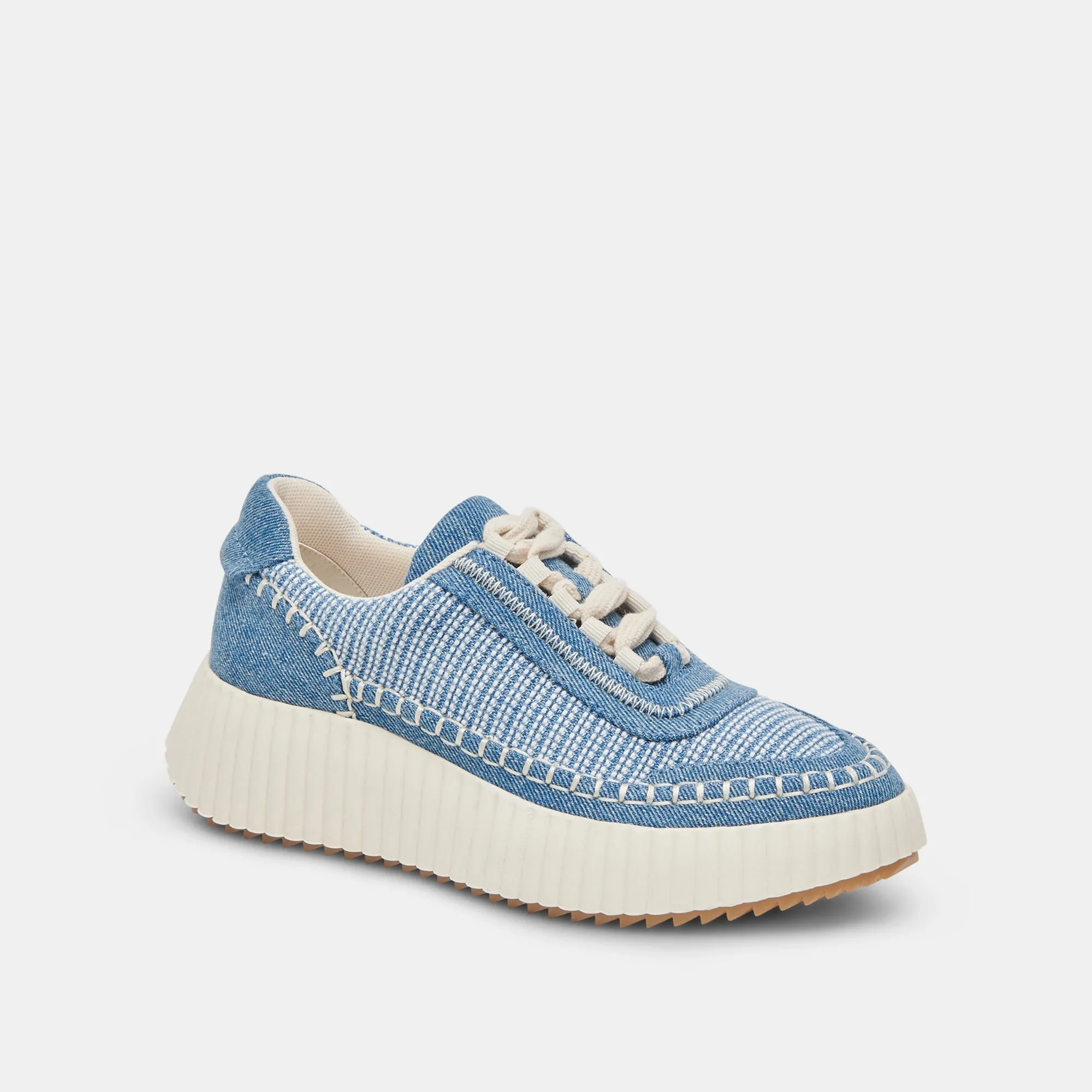 DOLEN SNEAKERS BLUE MULTI DENIM - re:vita