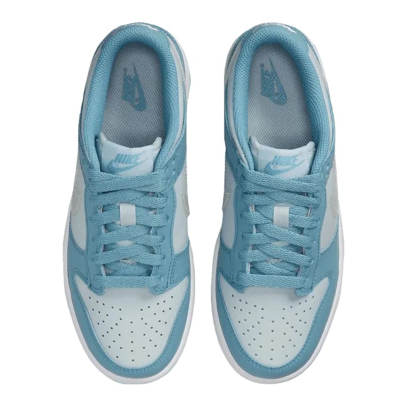 Dunk Low Clear Swoosh Blue