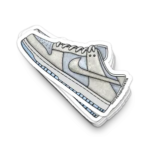 Dunk Low "Light Armory Blue Photo Dust" Sneaker Sticker