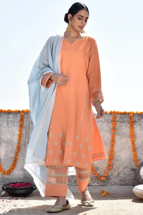 Dusty Orange Salwar Set