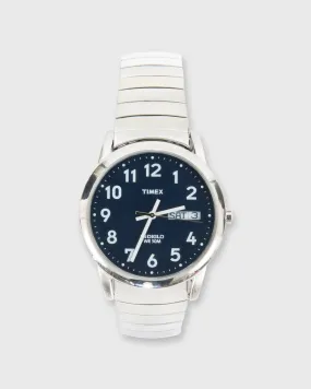 Easy Reader Watch in Navy/Silver