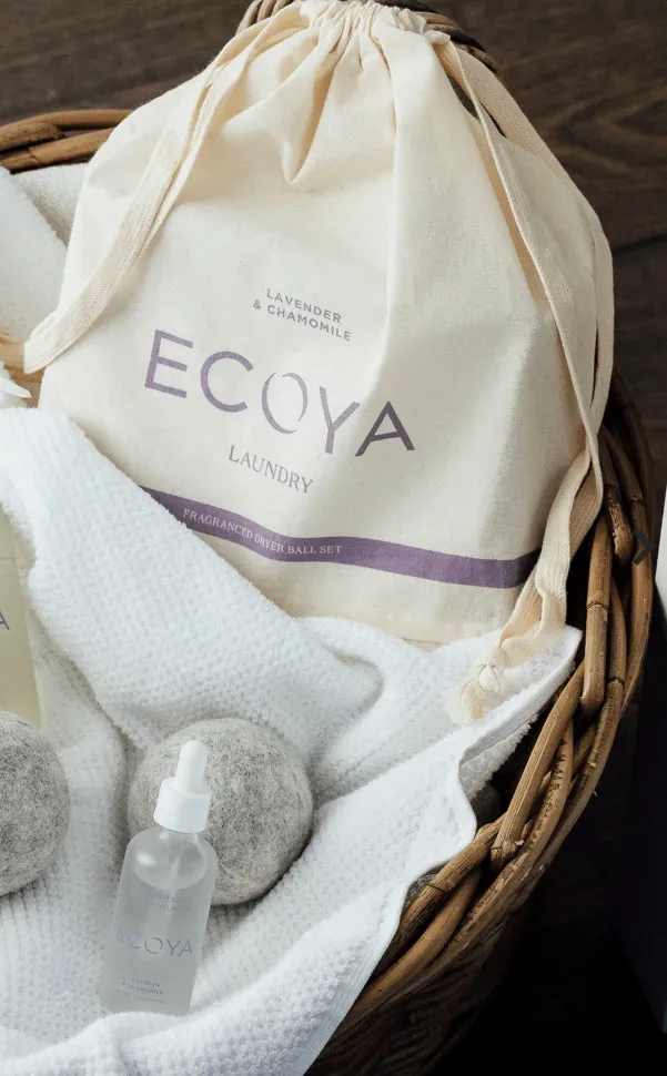 Ecoya Lavender and Chamomile Dryer Ball Set