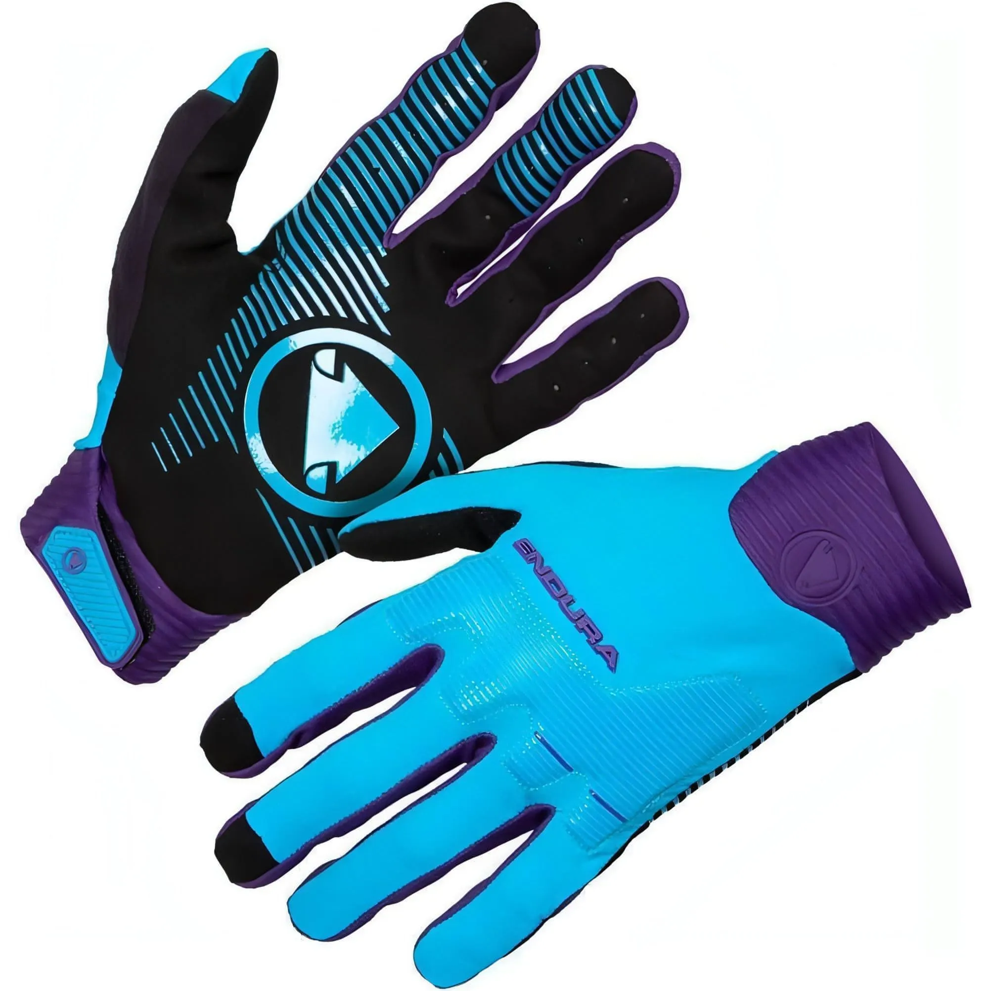 Endura MT500 D3O Full Finger Cycling Gloves - Blue