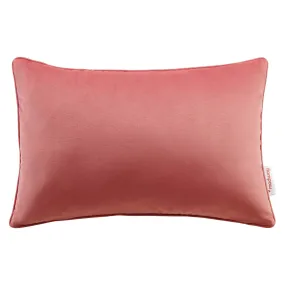 Enhance 18" Lumbar Performance Velvet Throw Pillow