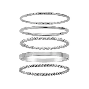 Everyday Stacking Ring Set