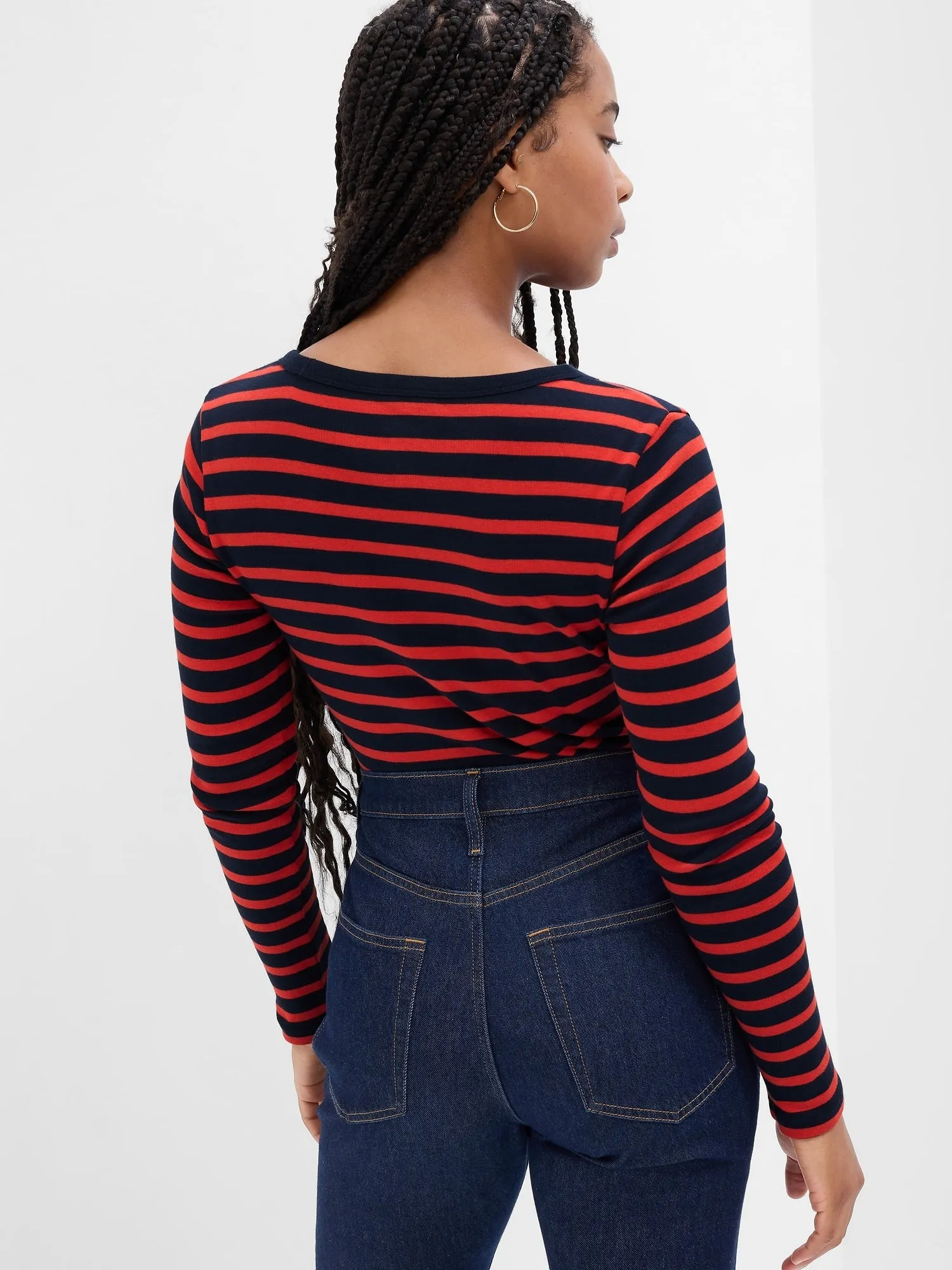 Favorite Stripe Crewneck T-Shirt