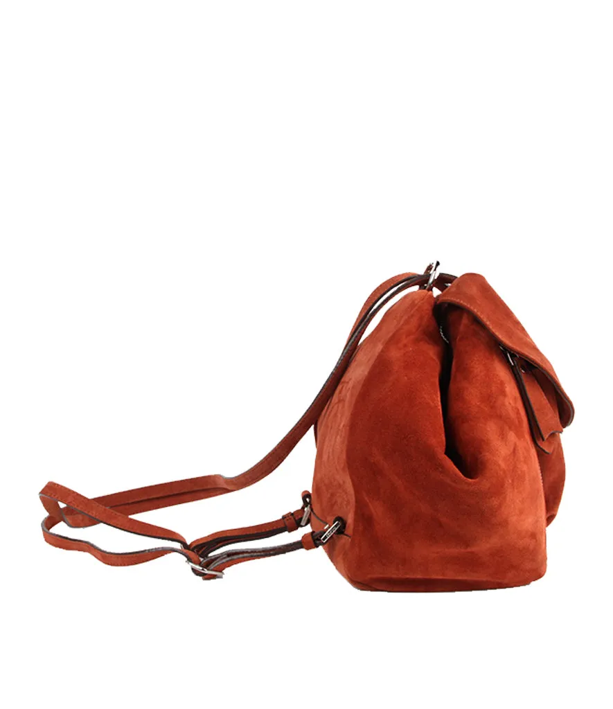 Fernweh Backpack Suede, Redbole