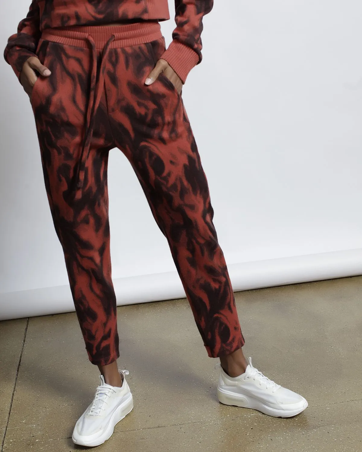 Flames Hyper Reality Knit Sweatpants (FINAL SALE)