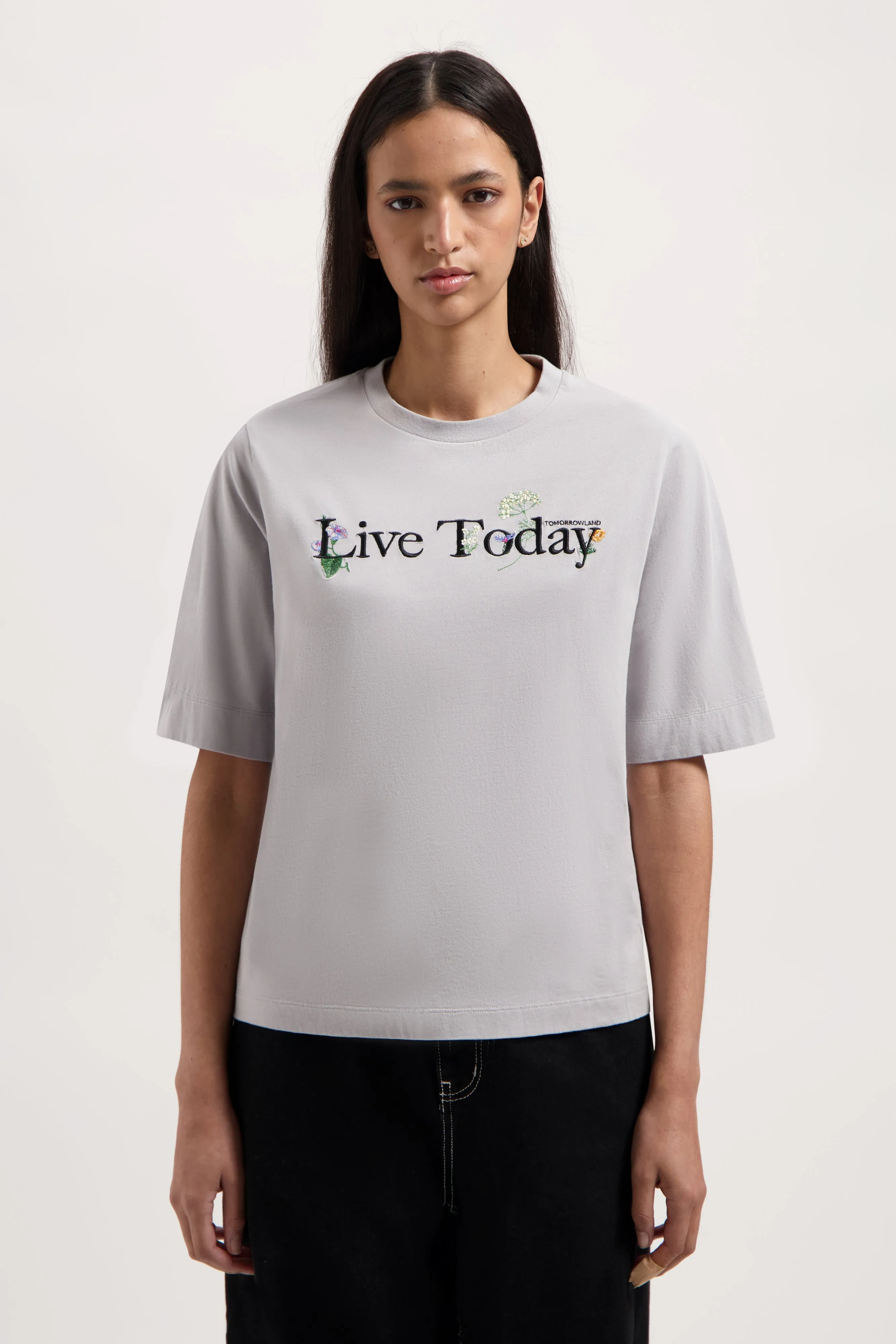 FLORAL LIVE T-SHIRT WOMEN