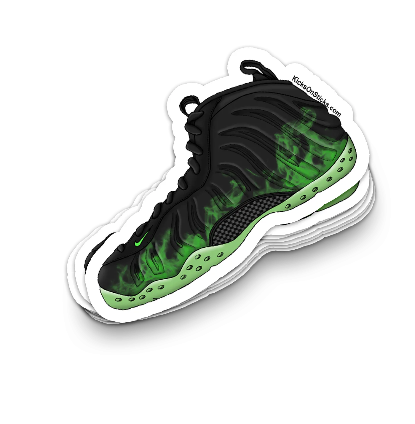 Foamposite "Paranorman" Sneaker Sticker