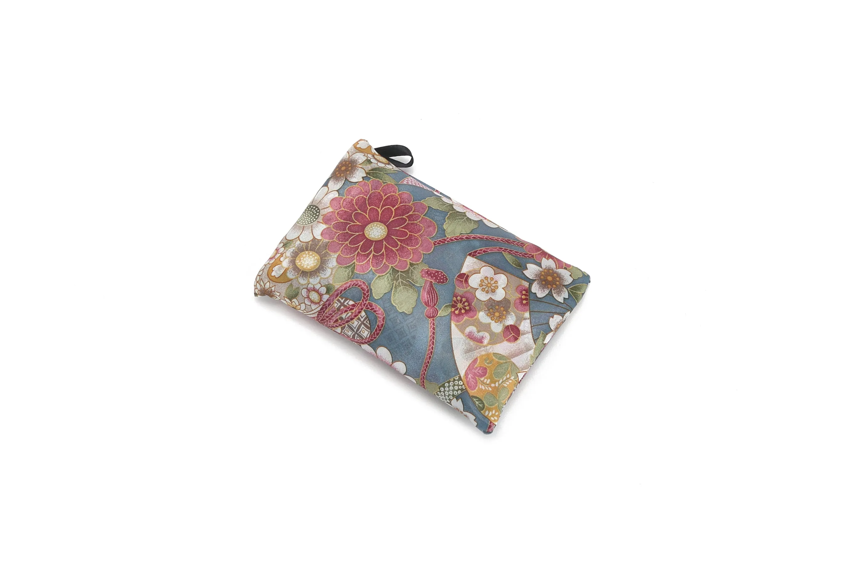 Foldable Bag Jackie Japanese Floral Blue