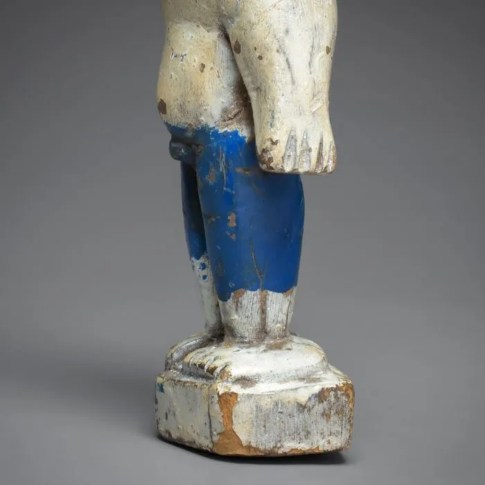 Fon Hohovi / Ewe Venavi Twin Memorial Figure by The Master of the Blue Shorts Carver, Benin /  Togo #446