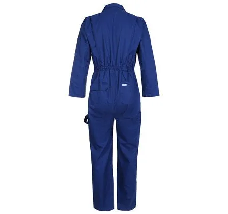 Fort Zip Front Coverall With Elasticated Back-ROYAL BLUE