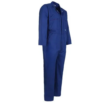 Fort Zip Front Coverall With Elasticated Back-ROYAL BLUE