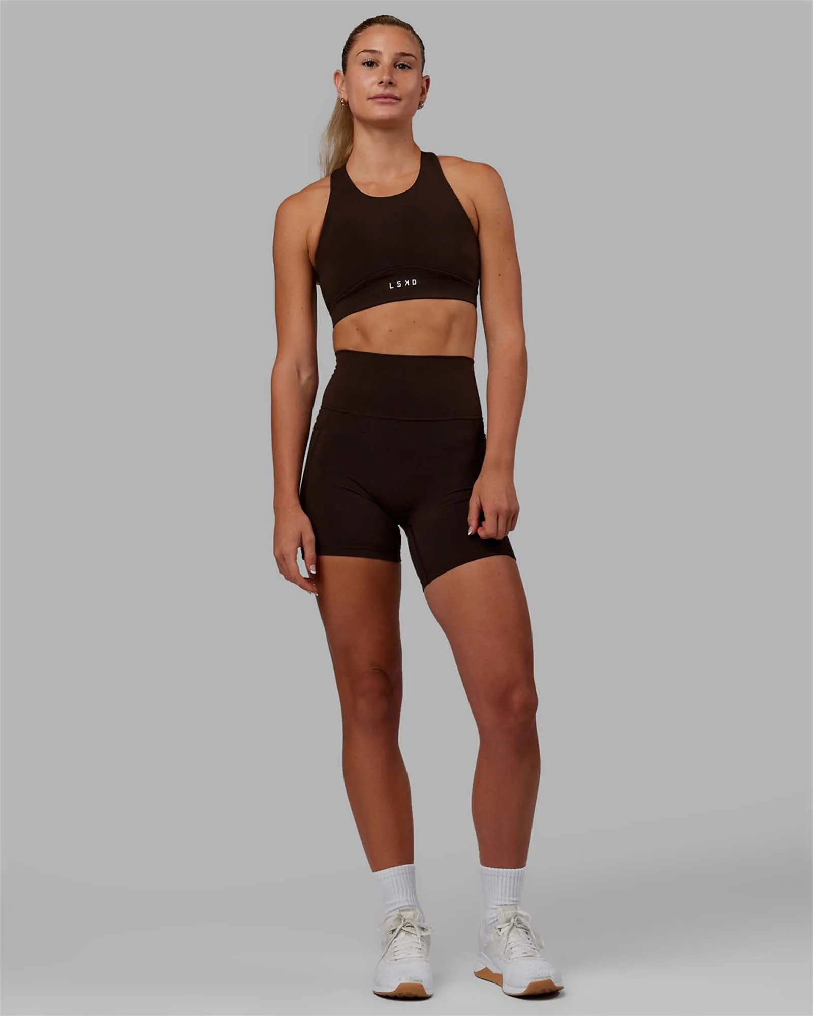 Fusion Sports Bra - Dark Chocolate