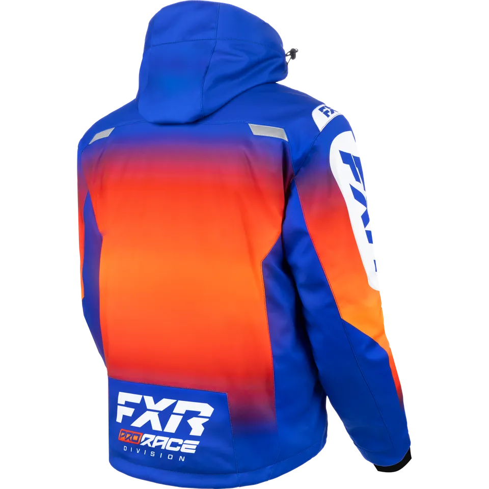 FXR Men's RRX Jacket Royal Blue/White/Anodized