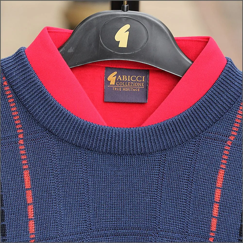 Gabicci M09 Twilight Patterned Crew Neck<>.