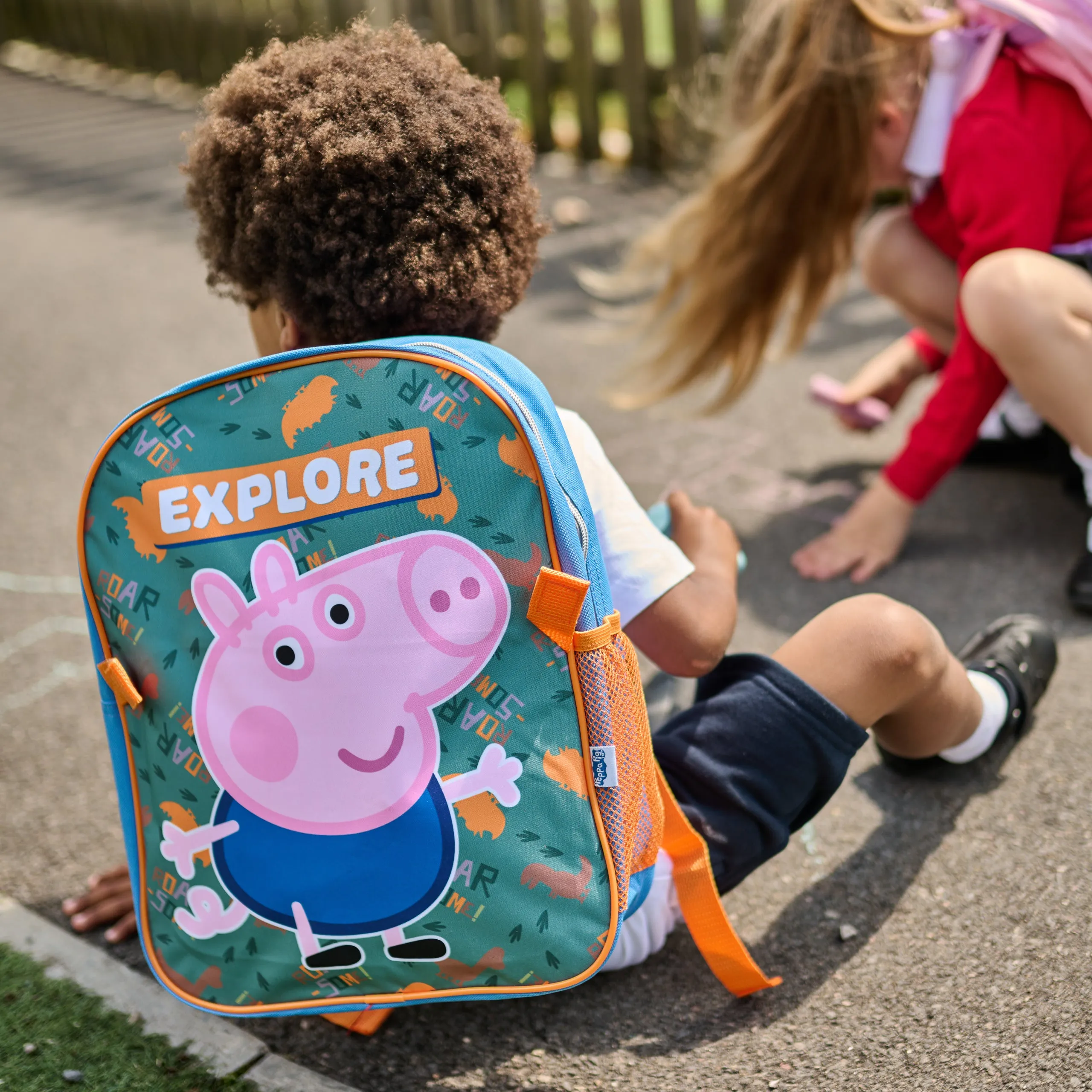 George Pig Backpack and Lunch Box Set