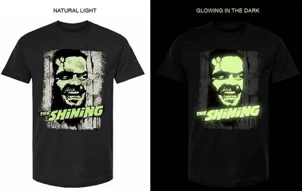 Glow in the Dark The Shining Adult Short Sleeve T-Shirt