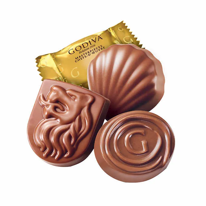 Godiva Masterpieces Assortment of Legendary Milk Chocolate 422 g