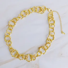 Gold Link Chain Necklace