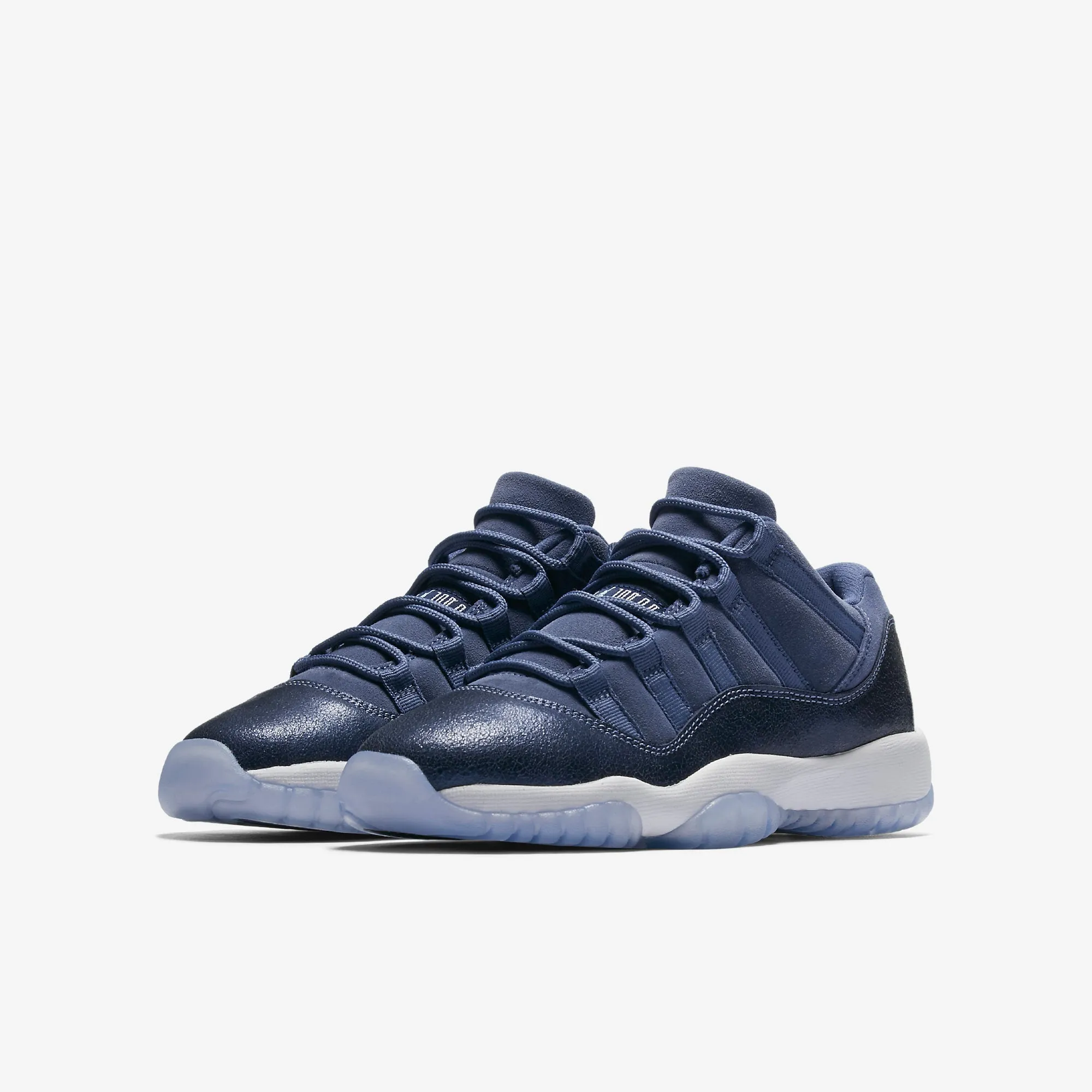 (GS) Air Jordan 11 Retro Low 'Blue Moon' (2017) 580521-408