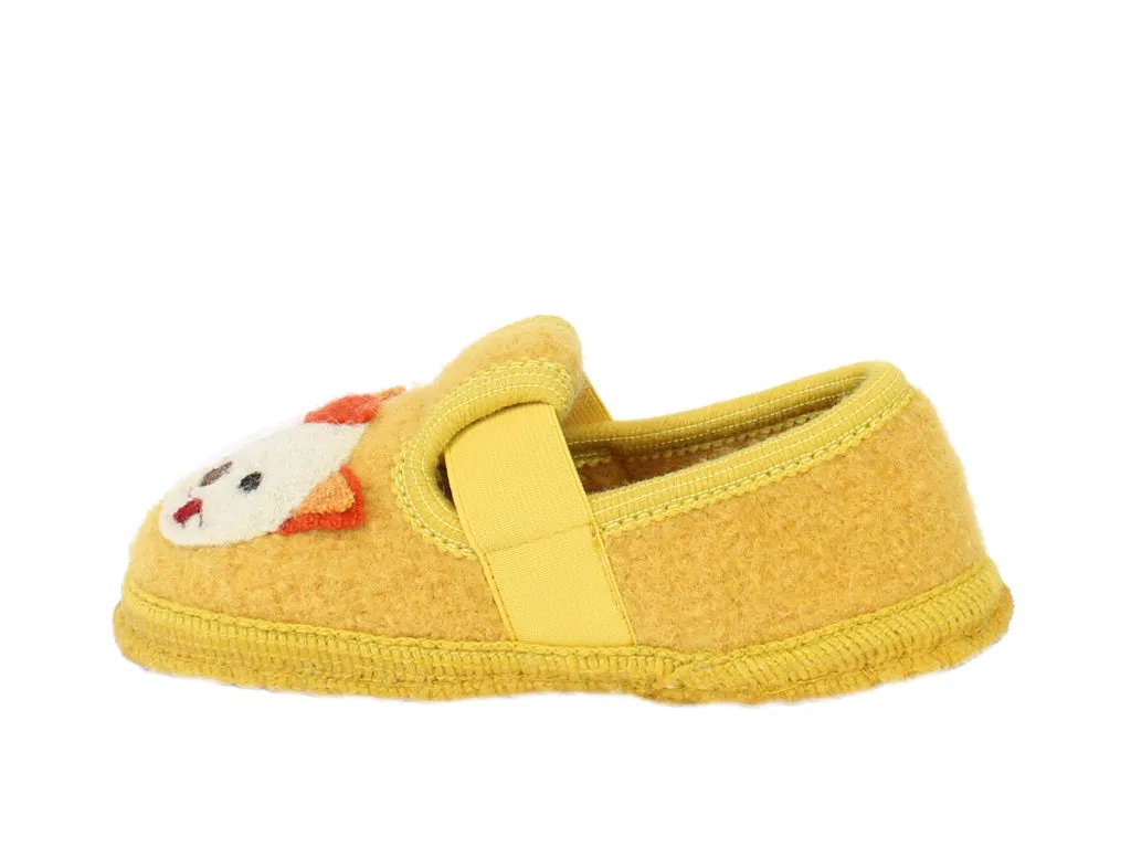 Haflinger Children's slippers Pets Yellow