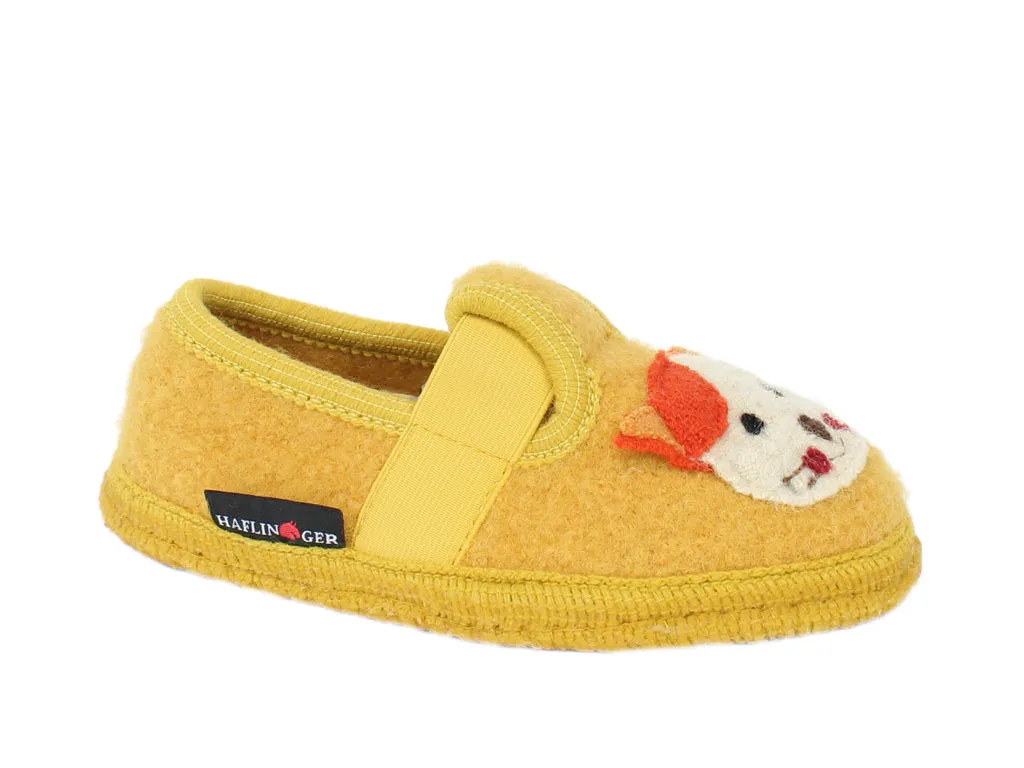 Haflinger Children's slippers Pets Yellow