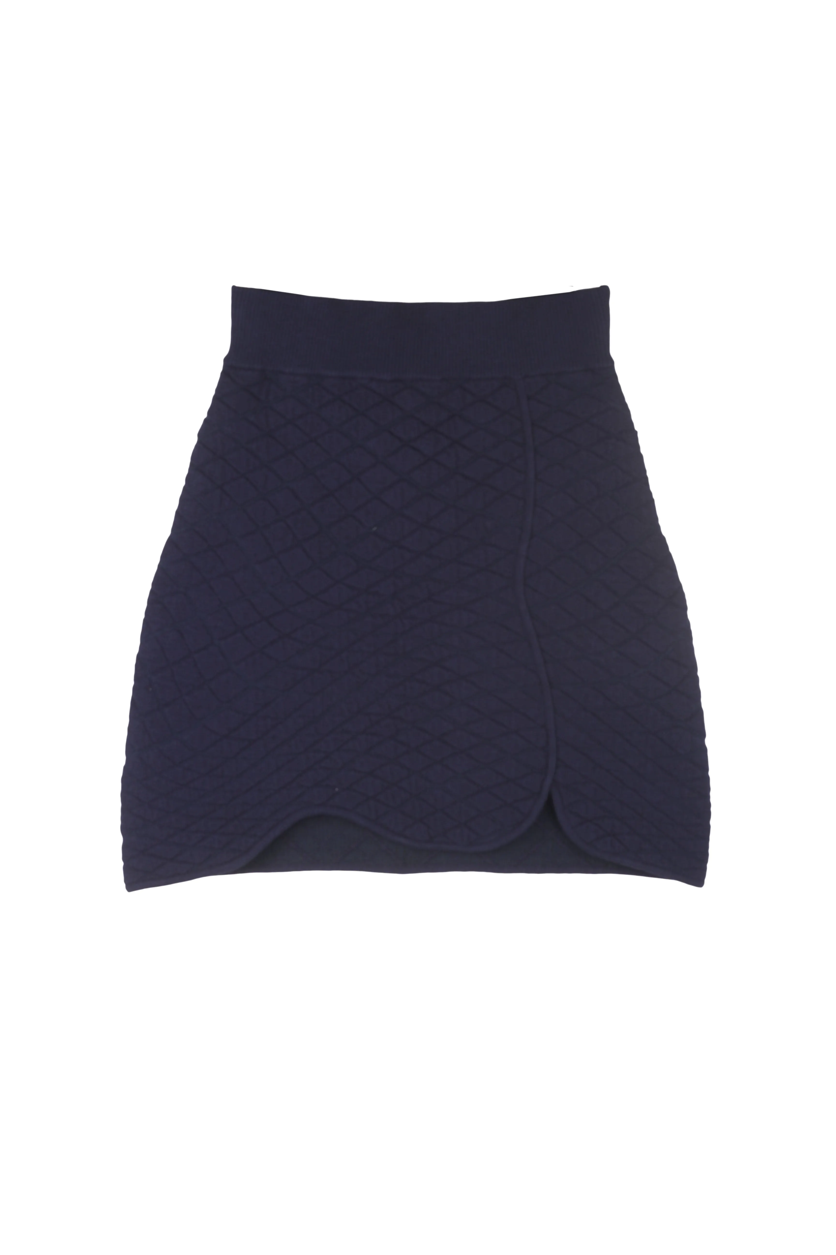 HANNAH PILLOW STITCH ECO MINI SKIRT