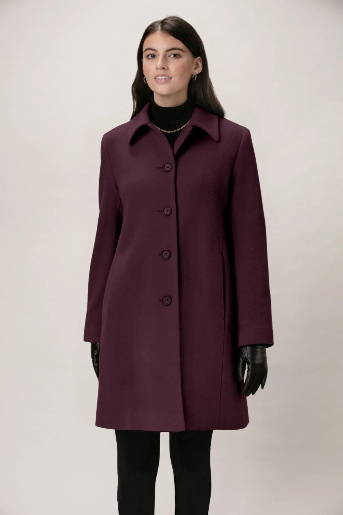 HEATHER Wool & Cashmere 3/4 Coat 3140