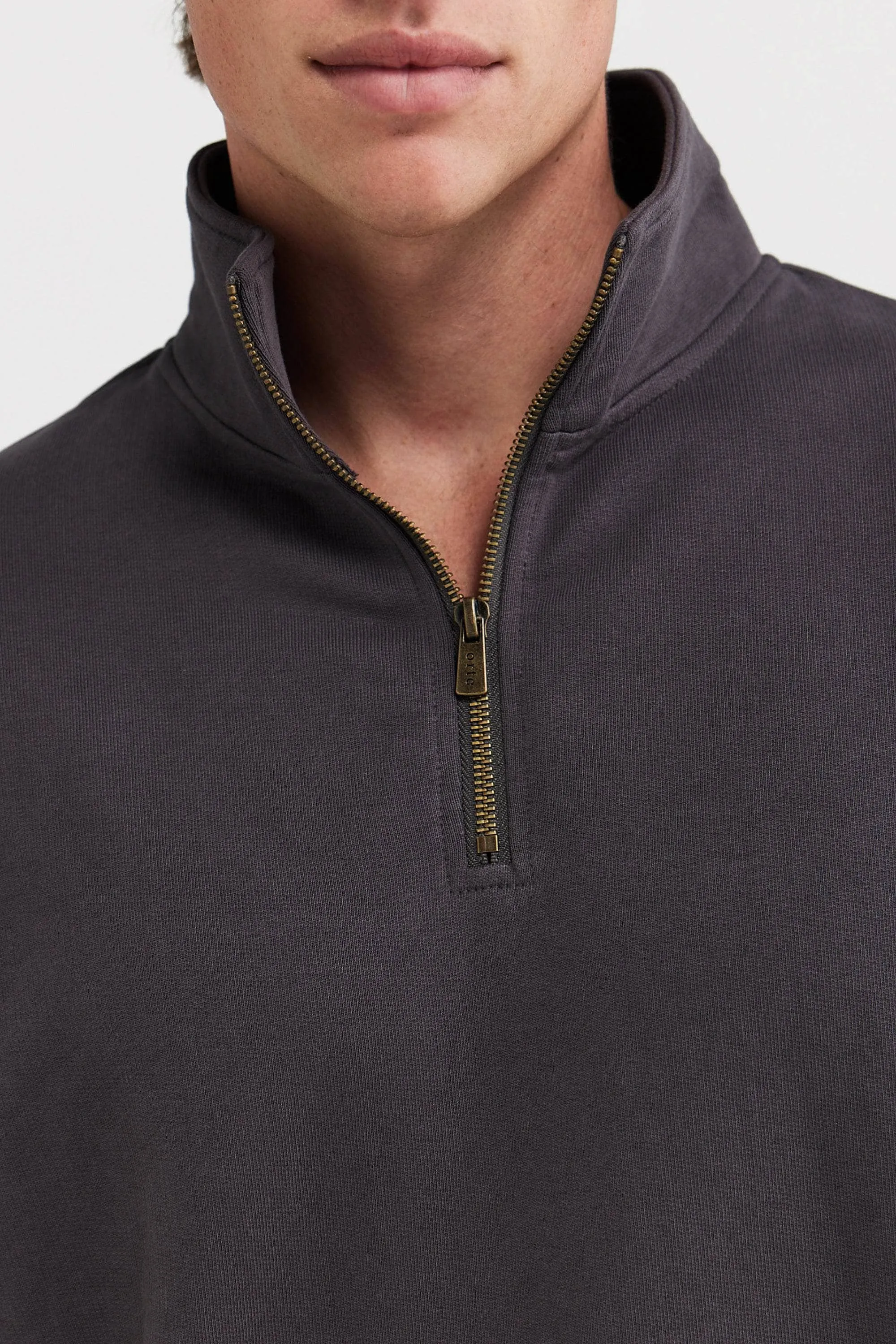 Henderson Quarter Zip Charcoal