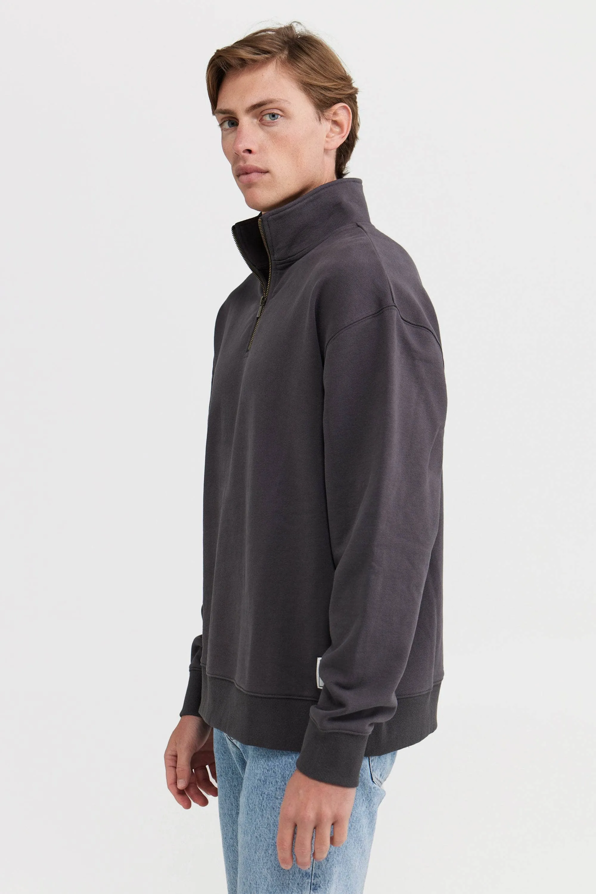 Henderson Quarter Zip Charcoal