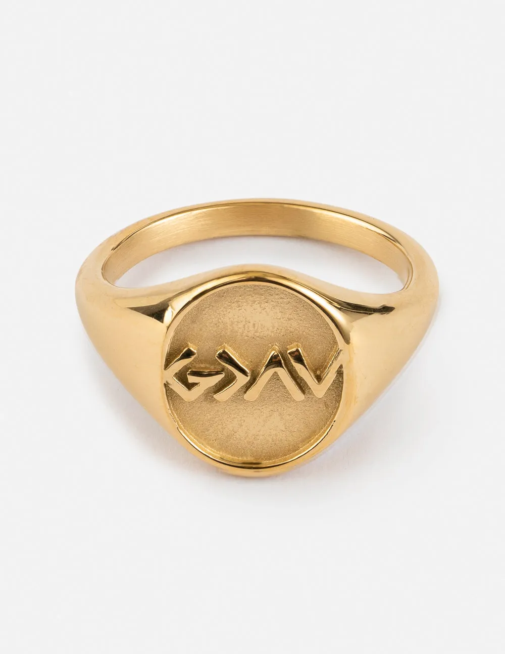 Highs and Lows Signet Ring