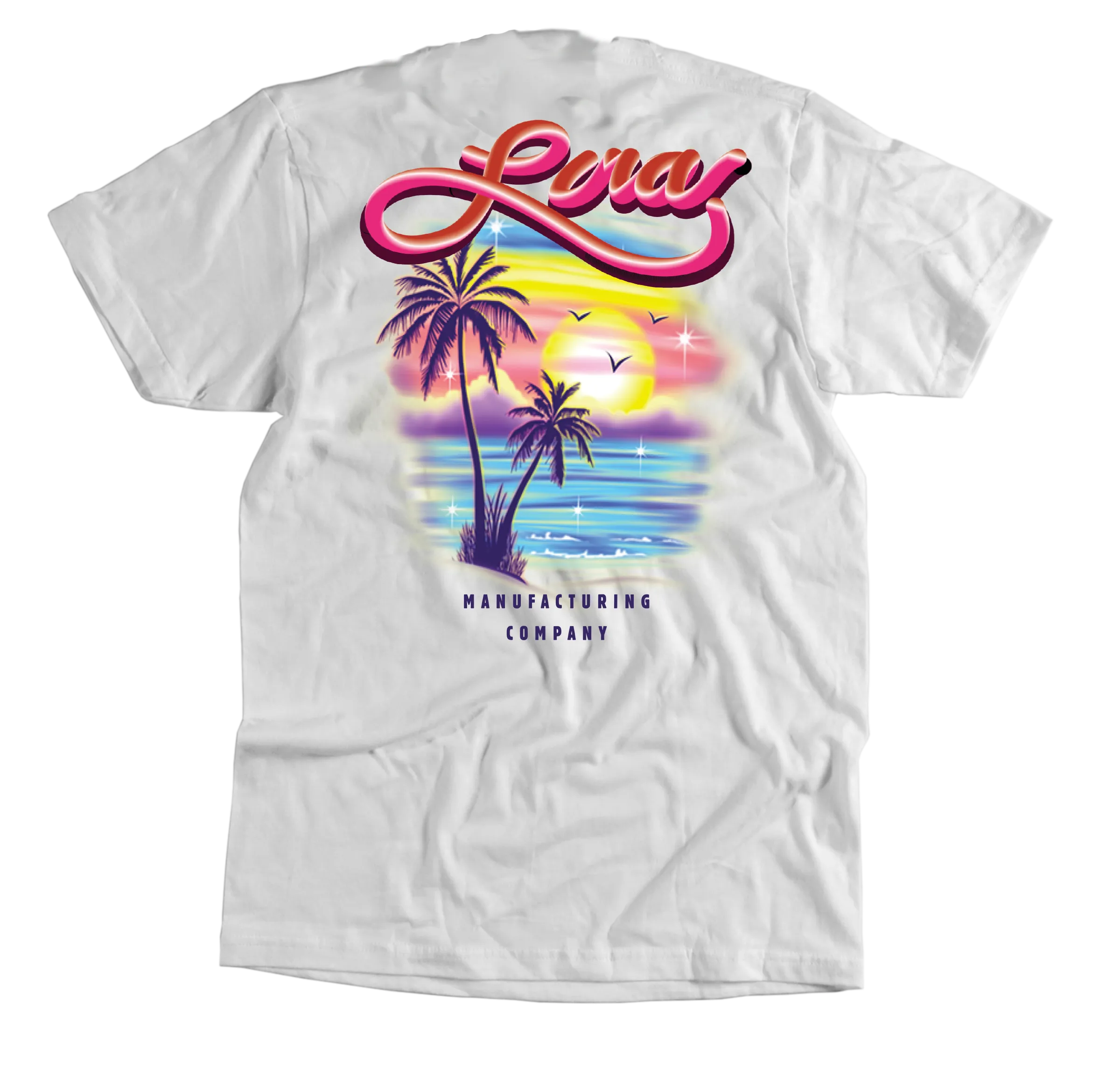 Holbox SS Tee | White