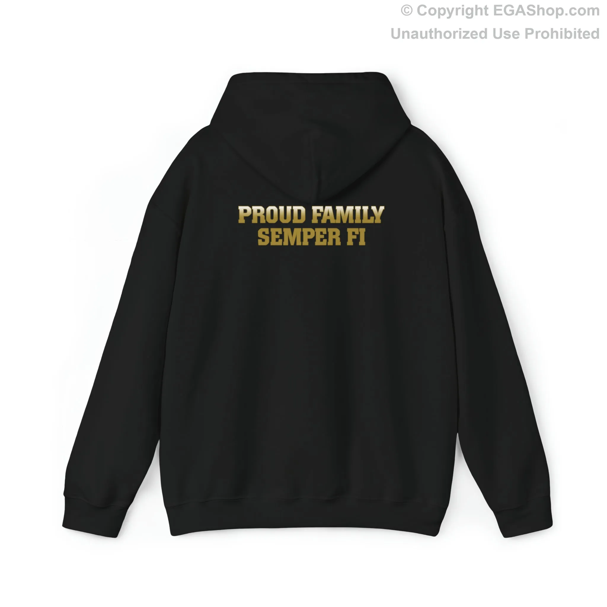 Hoodie: Echo Co. MCRD Parris Island (EGA   Back Proud Family)