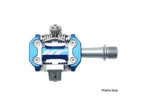 HT Mountain Bike Clipless Pedals - M2 - Marine Blue