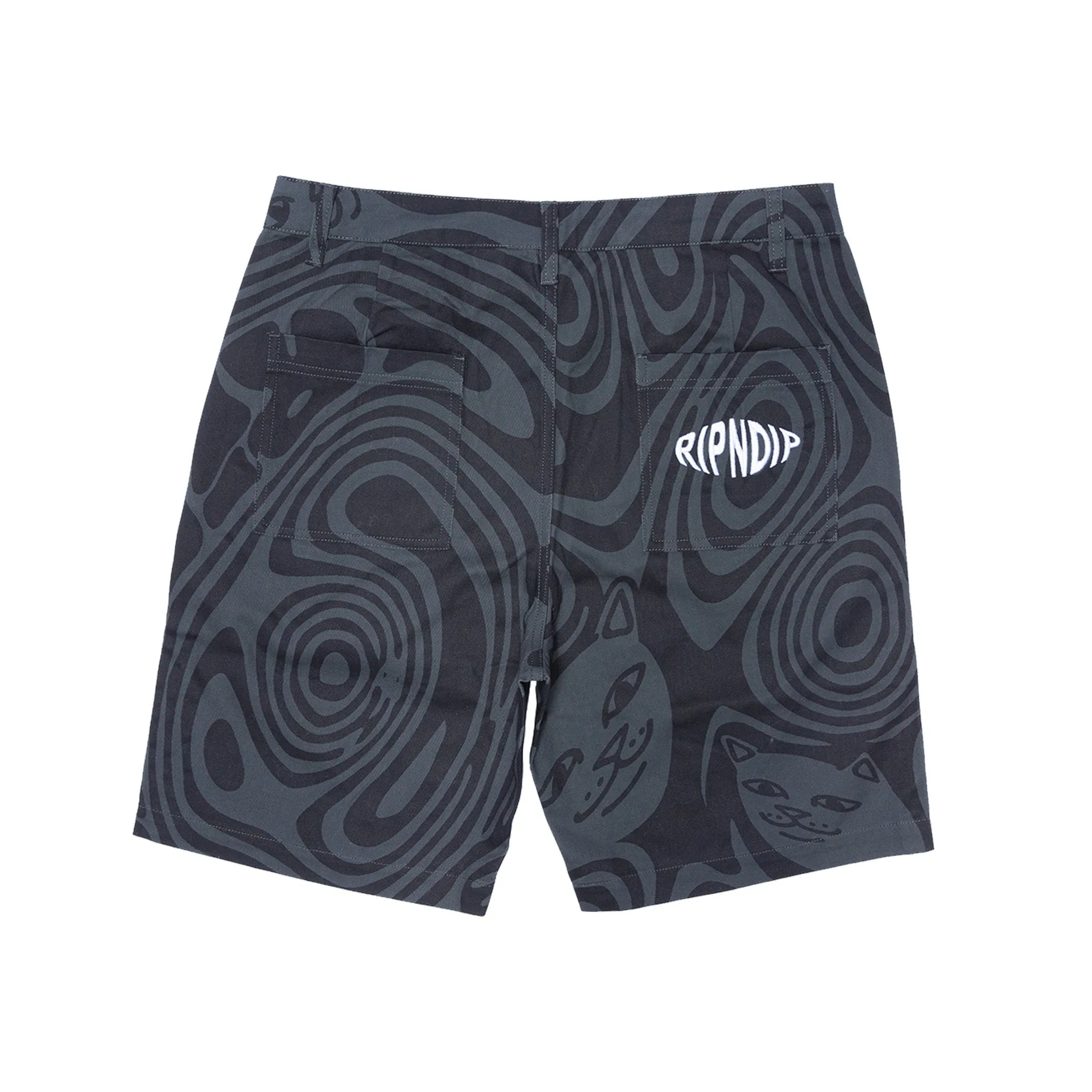 Hypnotic Cotton Twill Shorts (Black)