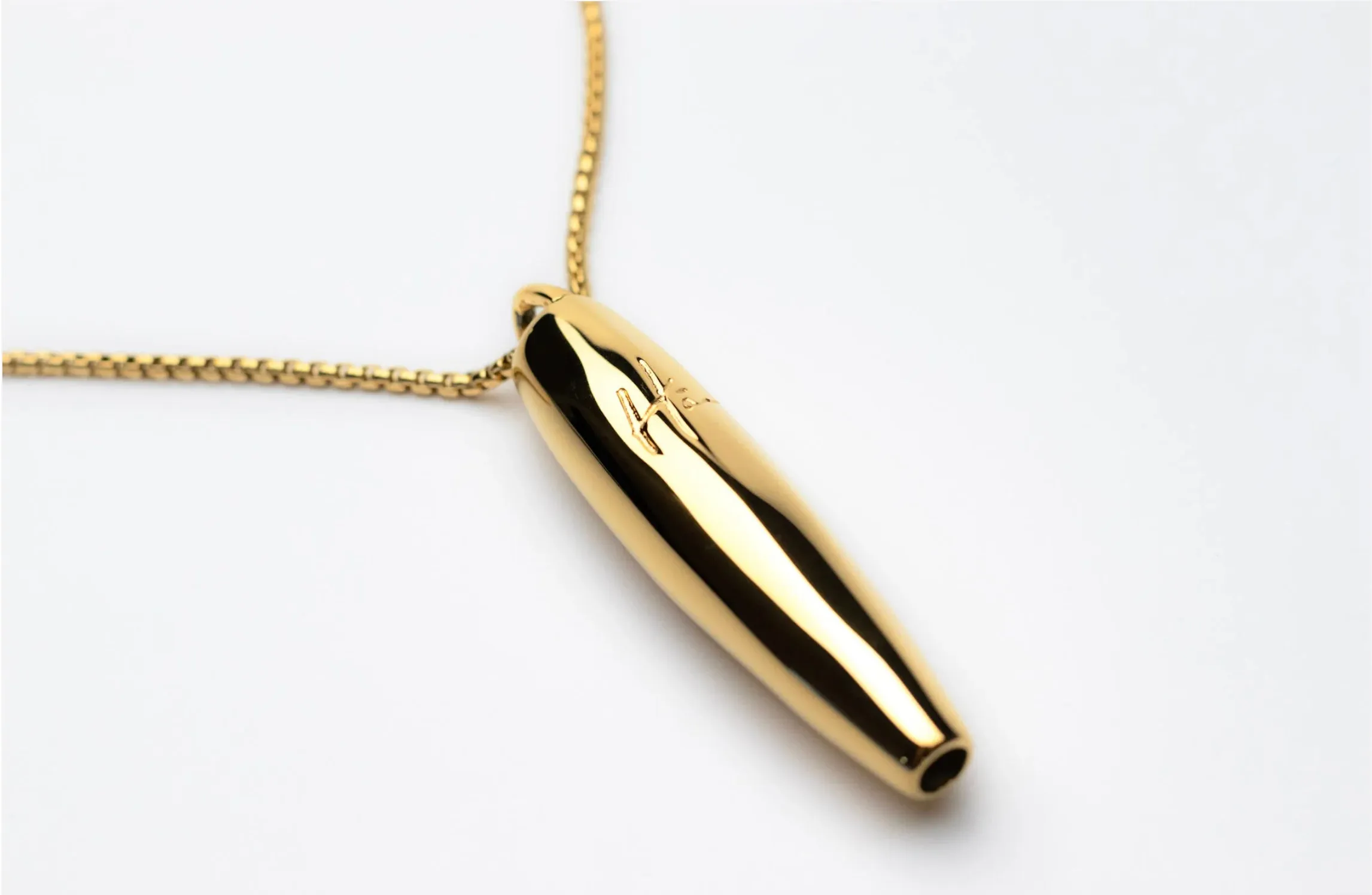 Hā Tool Classic Gold - Anxiety & Stress Relief Necklace