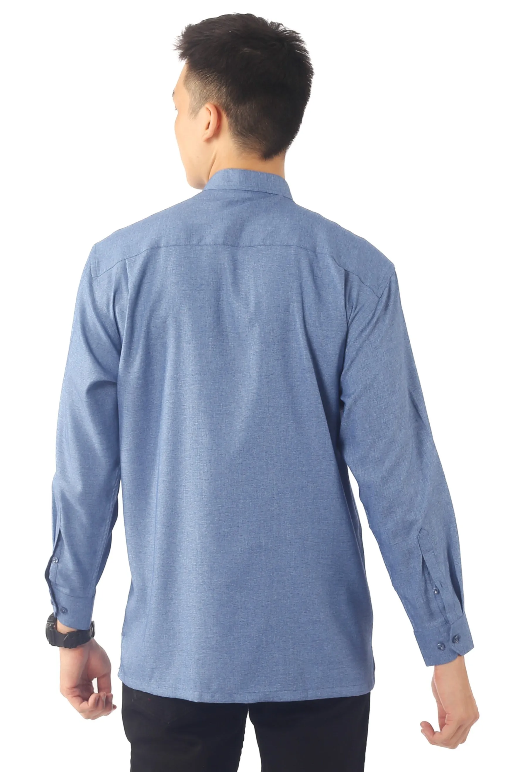 IDEXER MANDARIN LONG SLEEVE SHIRT [REGULAR FIT] ID0262