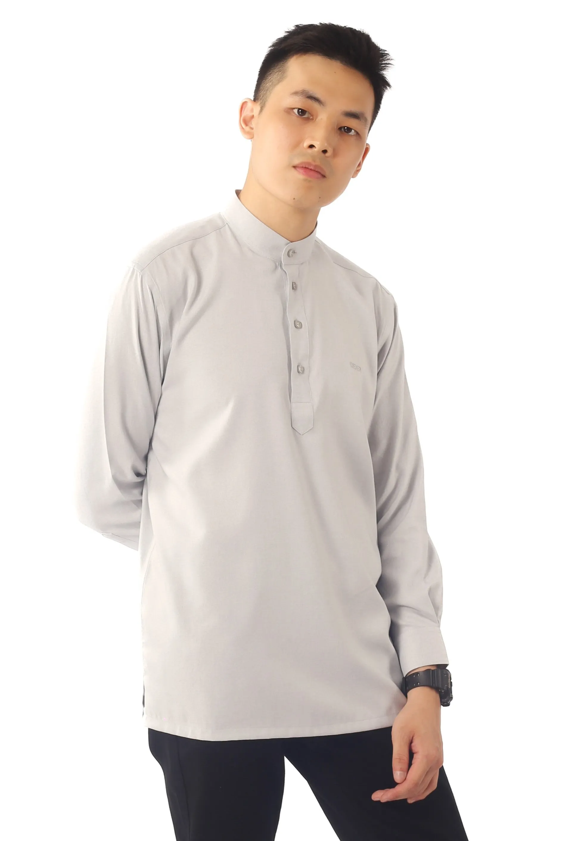 IDEXER MANDARIN LONG SLEEVE SHIRT [REGULAR FIT] ID0262