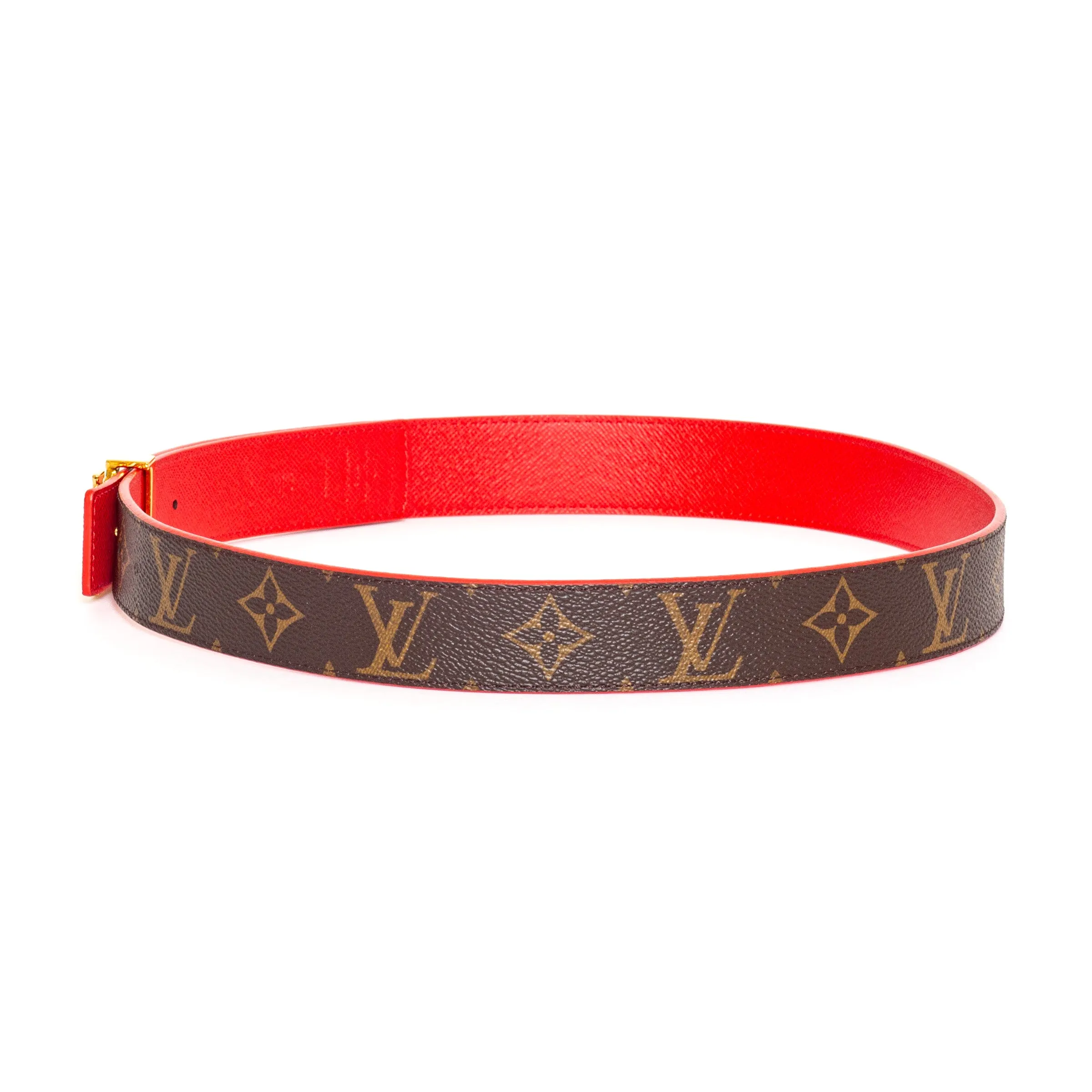 Initiales LV Reversible Monogram Belt 80cm