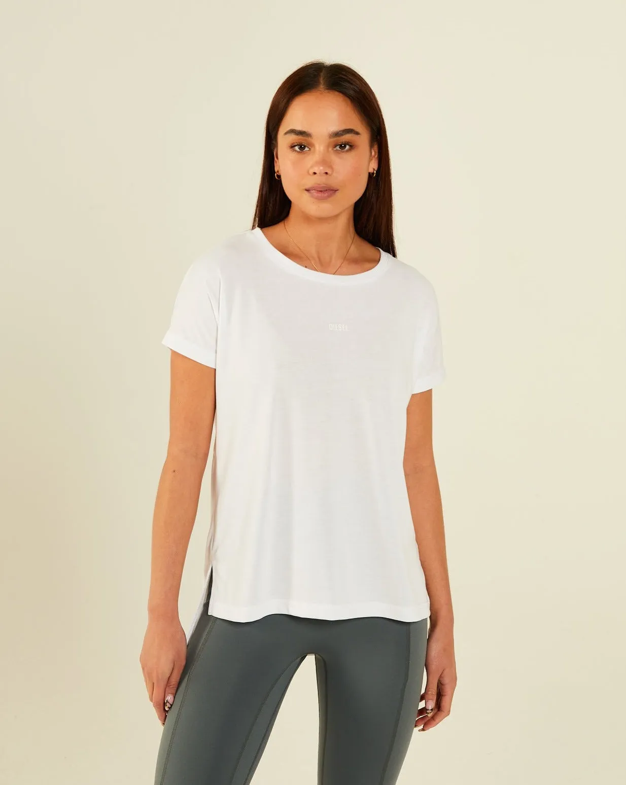 Jade Tee Optic White