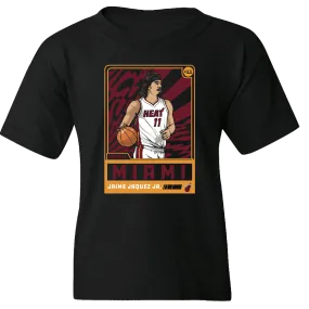 Jaime Jaquez Jr. Miami HEAT Rookie Card Youth Tee