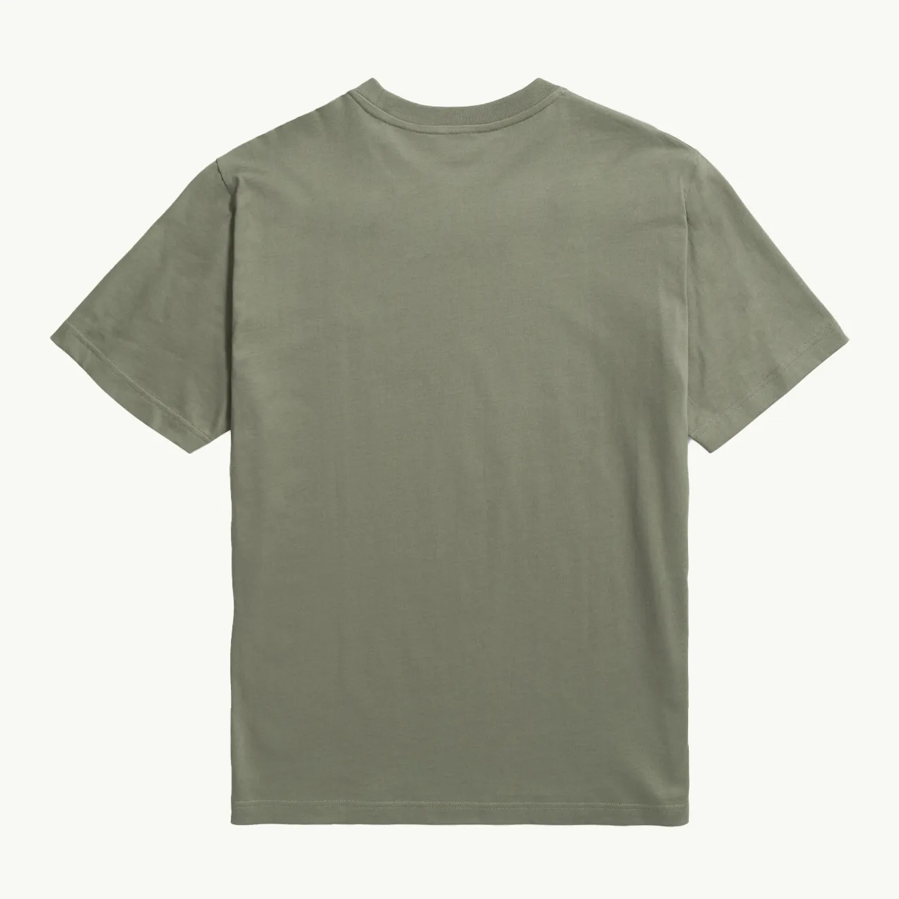 Johannes Organic NORSE Logo T-Shirt - Sediment Green