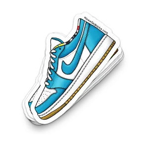 Jordan 1 Low "Barcelona" Sneaker Sticker