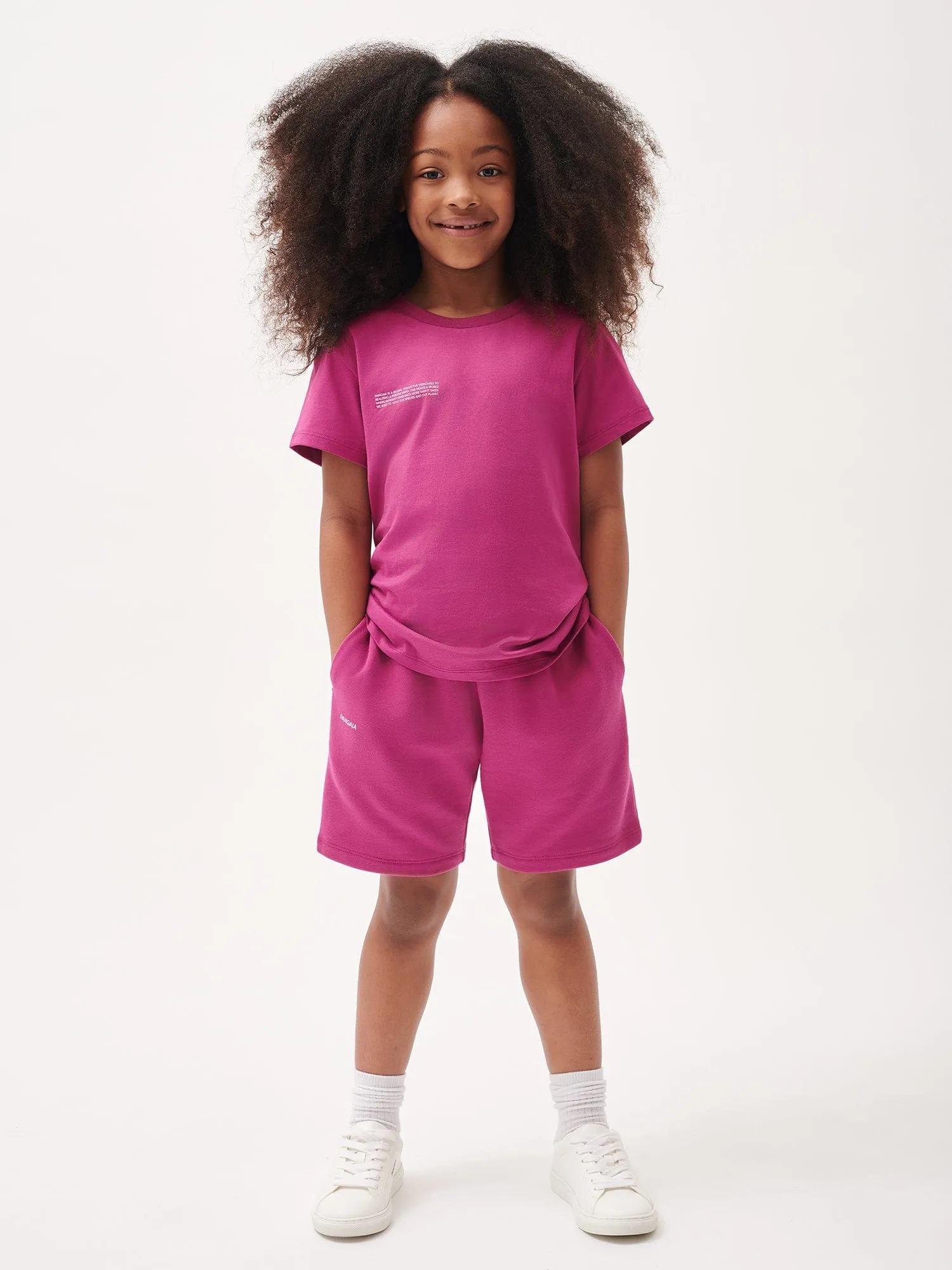 Kids' 365 Midweight T-Shirt—berry-purple