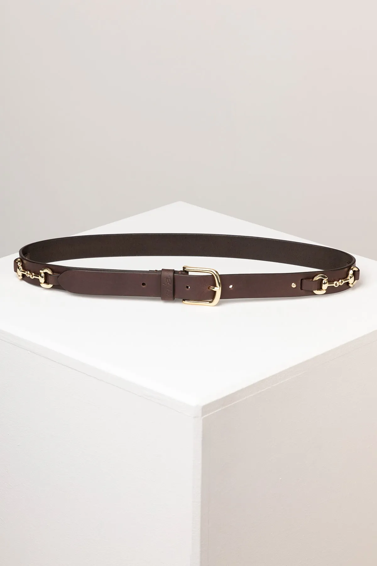 Ladies Leather Snaffle Belt - Lucinda